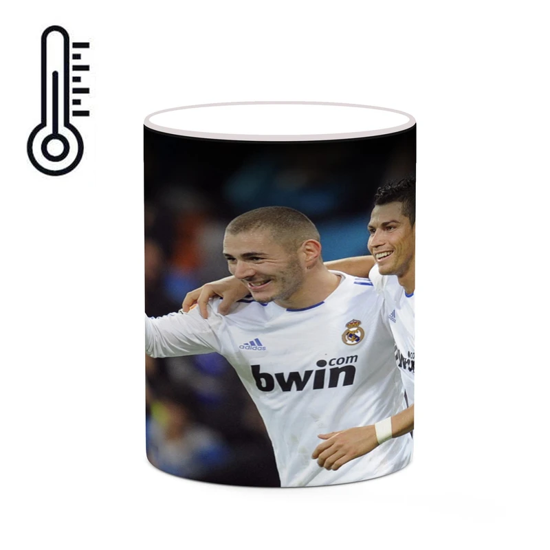 ماگ حرارتی کاکتی طرح Ronaldo رونالدو مدل mgh43077