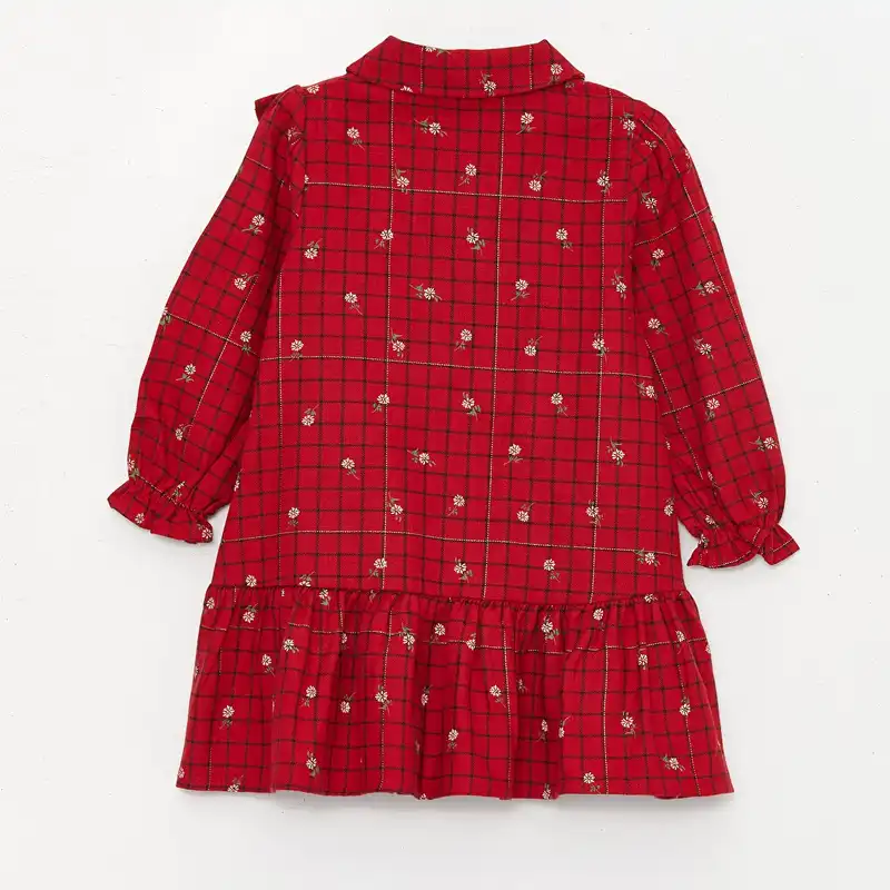 پیراهن دخترانه ال سی وایکیکی مدل گلدار