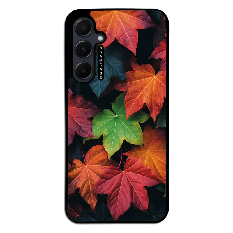 کاور آکام مدل AMC-WSGA55-LEAVES-35 مناسب برای گوشی موبایل سامسونگ Galaxy A55