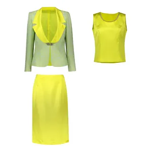 ست 3 تکه لباس رسمی زنانه مدل 0005