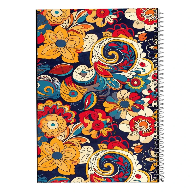 دفتر شطرنجی 50 برگ مدوپد طرح فرش کد DF17423