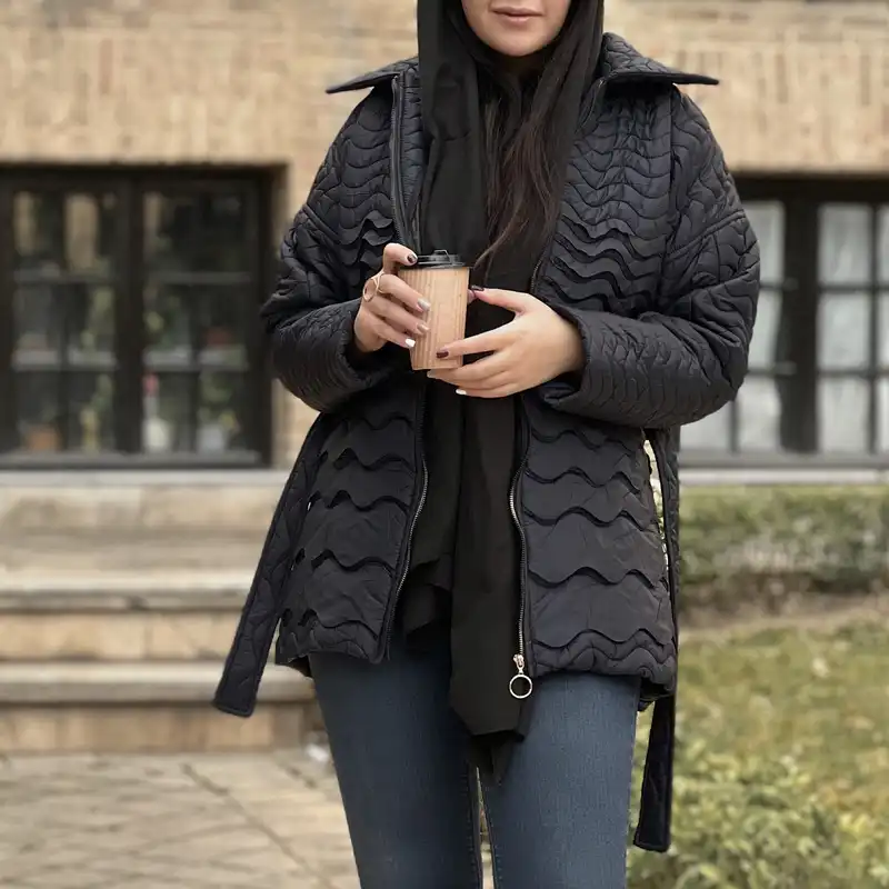 کاپشن زنانه نغمه مدل 0011