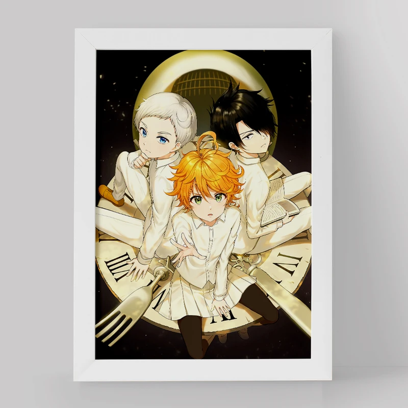 تابلو خندالو مدل انیمه ناکجا آباد موعود کد 10115