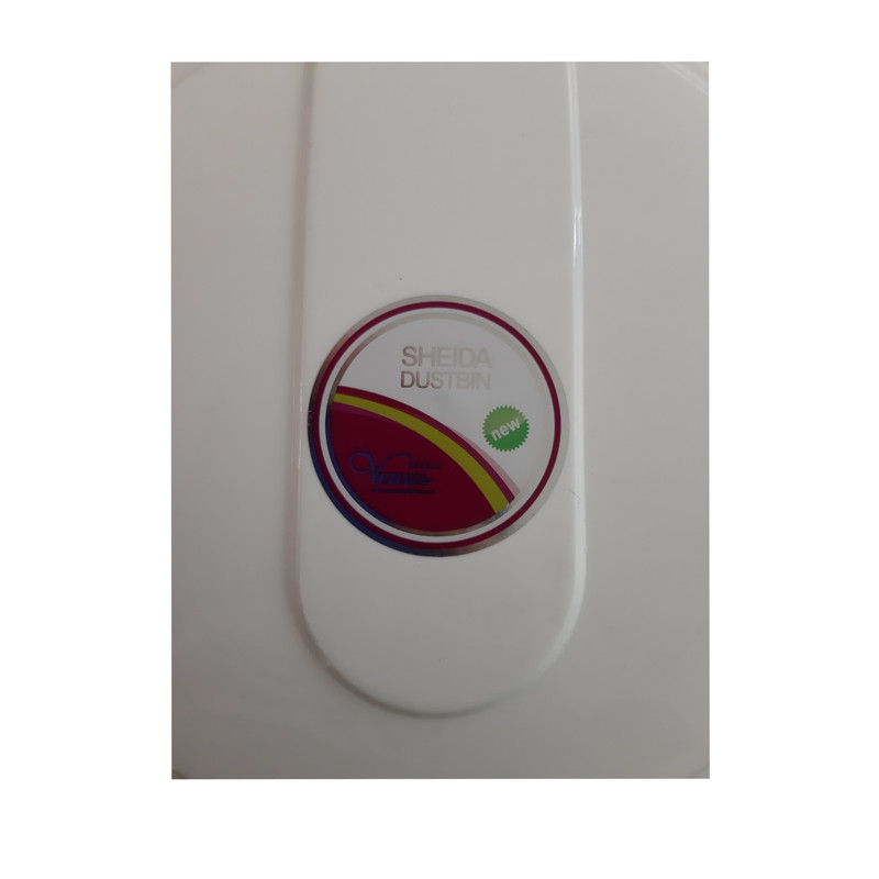 ست سطل زباله و فرچه ونوس پلاستیک مدل سنگی 20