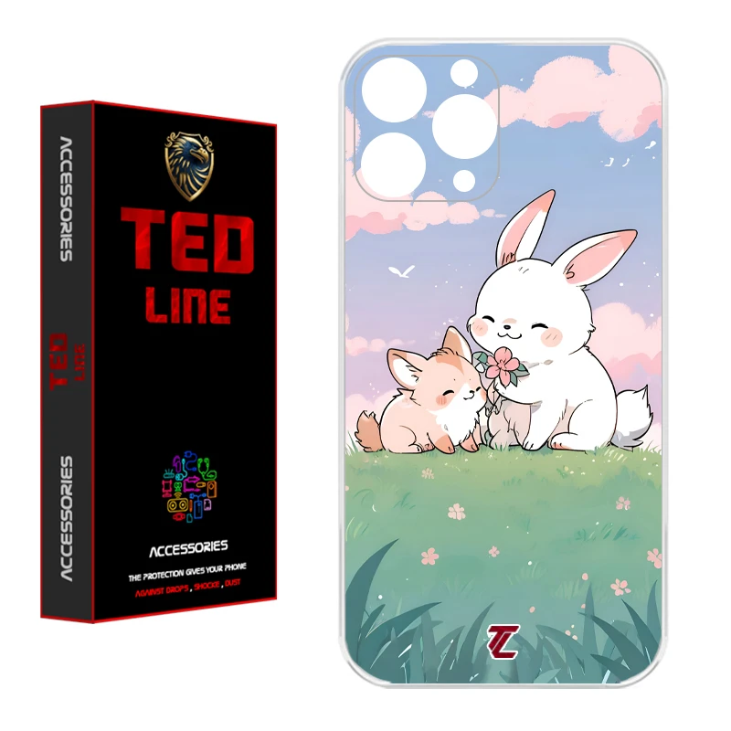 کاور تدلاین طرح خرگوش کد 1184 مناسب برای گوشی موبایل اپل Iphone 11 Pro