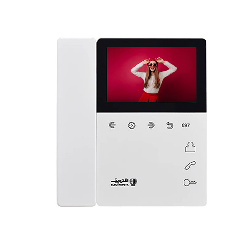 دربازکن تصویری الکتروپیک مدل FD/1086/2/897 دو واحدی به همراه محافظ صفحه نمایش