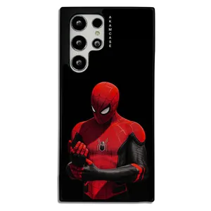 AKAM AMCWSGS22U-SPIDERMAN2 Cover For Samsung Galaxy S21 Ultra