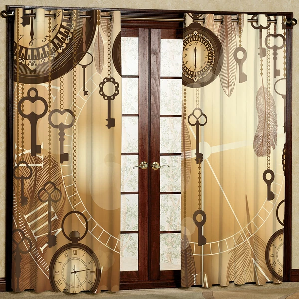 پرده مدل مخمل پانچی کد 6522 سایز 280x140 سانتی متر