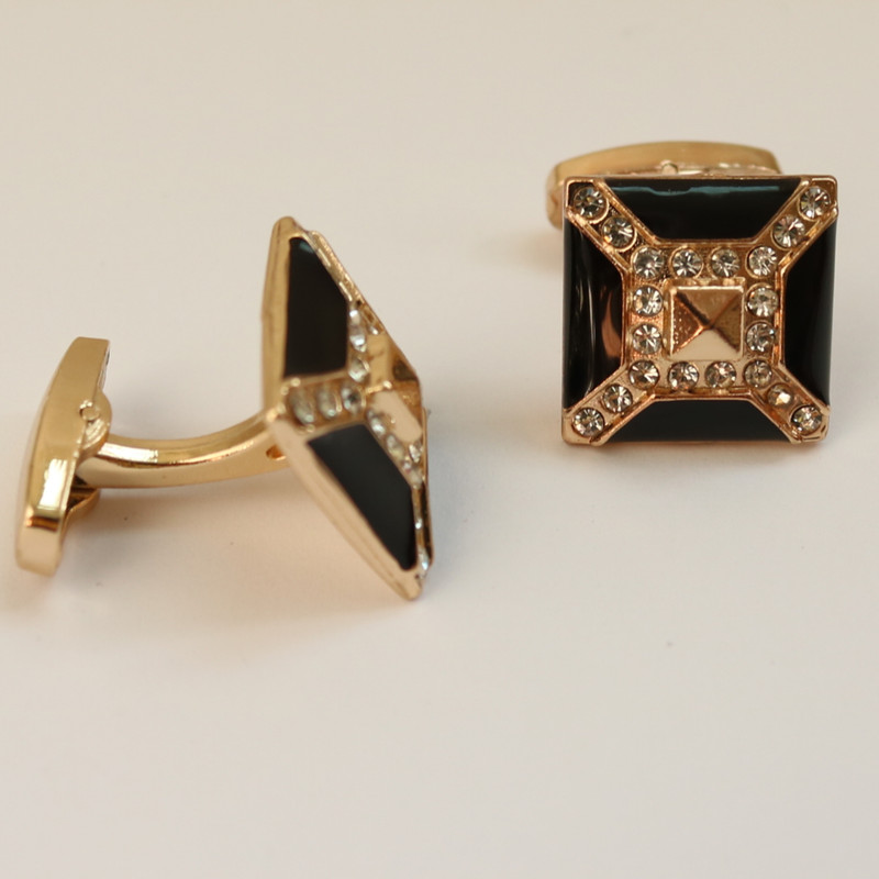 ست دکمه سردست و گیره کراوات مردانه مدل 542