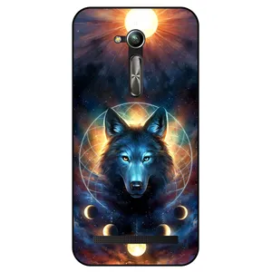Megafone Wolf and Moon 8006 Cover For Asus Zenfone Go / ZB452KG