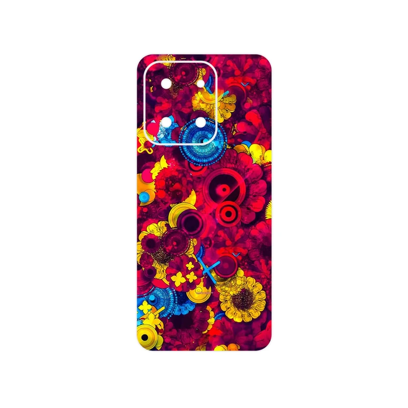 برچسب پوششی ماهوت مدل Vector Flower Garden Digital Art مناسب برای گوشی موبایل شیائومی Poco C85
