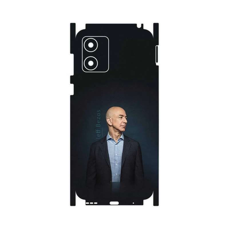 برچسب پوششی ماهوت مدل Jeff_Bezos-FullSkin مناسب برای گوشی موبایل موتورولا Moto E13