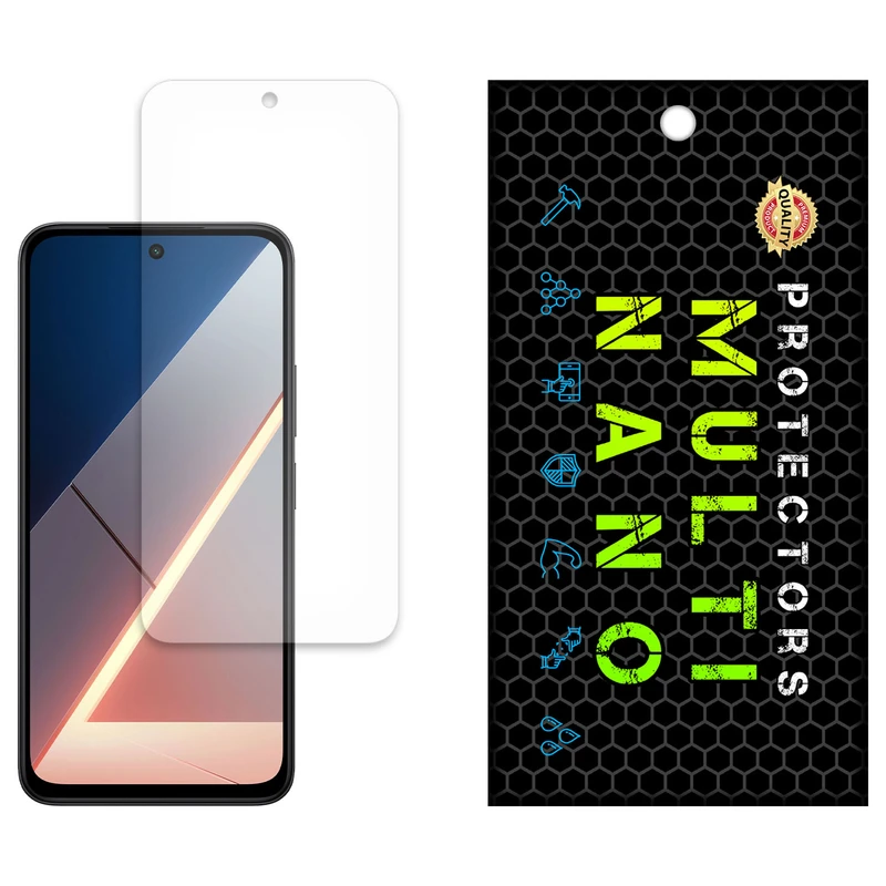 محافظ صفحه نمایش آنتی رفلکس مولتی نانو مدل X-S1M مناسب برای گوشی موبایل شیائومی Poco M7 4G