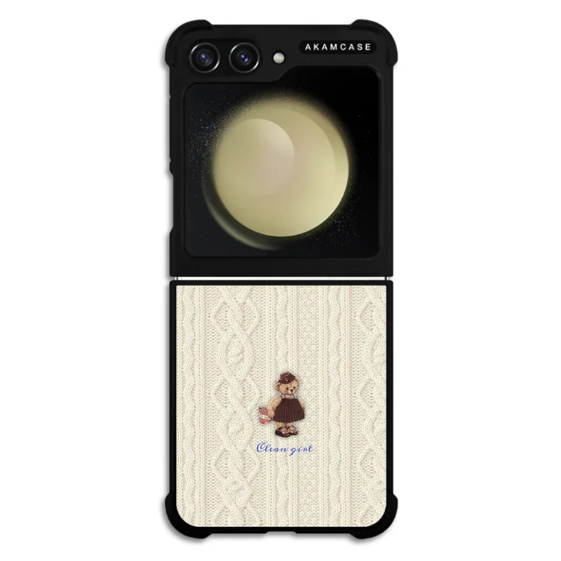 کاور آکام مدل AMC-WSGZFLIP5-TRICOT-19 مناسب برای گوشی موبایل سامسونگ Galaxy Z Flip 5