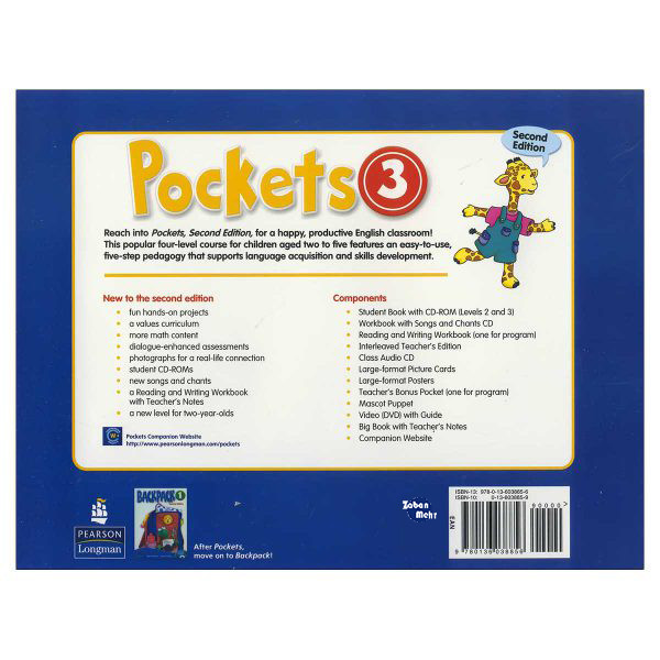 کتاب pockets 3 اثر Mario Herrera and Barbara Hojel انتشارات زبان مهر کتاب pockets 3 اثر Mario Herrera and Barbara Hojel انتشارات زبان مهر