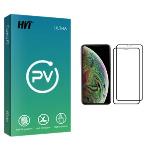 HVT PV glass Screen Protector For Apple iPhone XS Pack Of 2