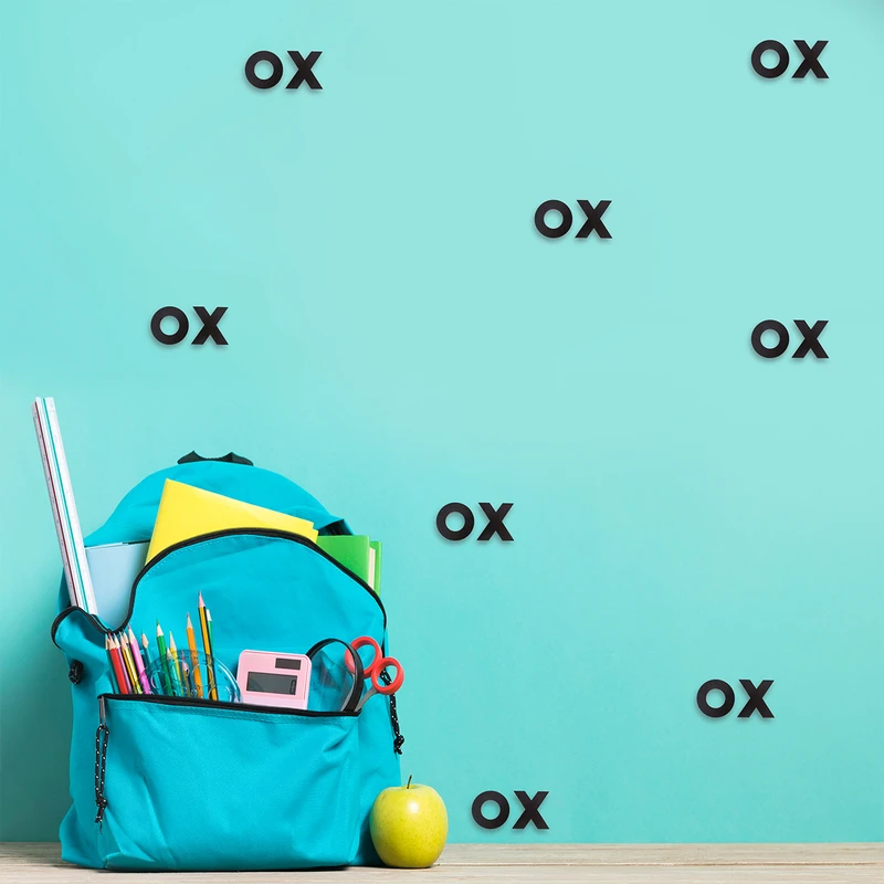 استیکر مدل برجسته طرح دوز کد 4018 بسته 16 عددی