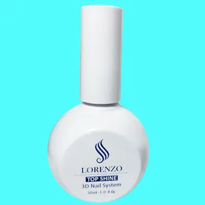 تاپ شاین ناخن لورنزو مدل M4741 شماره 01 رنگ شفاف