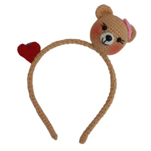 تل مو دخترانه مدل خرس مهربون 