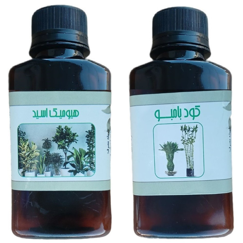 کود مایع هیومیک اسید و بامبو مدل life drop حجم 110 میلی لیتر
