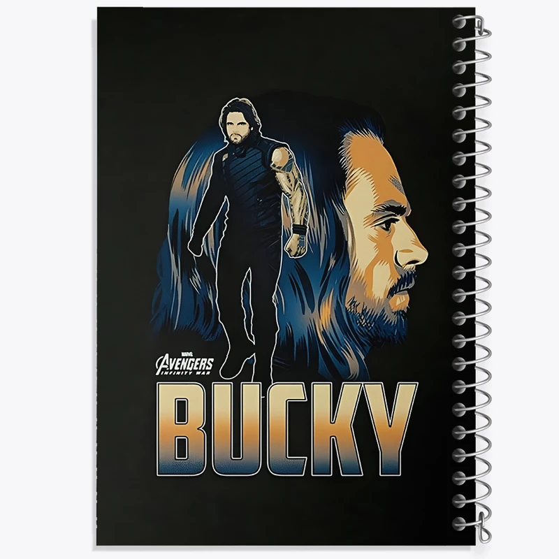 دفتر لیست خرید 50 برگ خندالو طرح بوکی مارول (Marvel) کد N5720