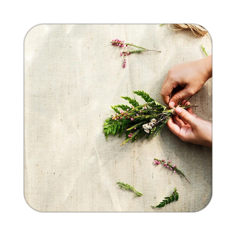 زیر لیوانی کاکتی طرح گل مدل mp17620