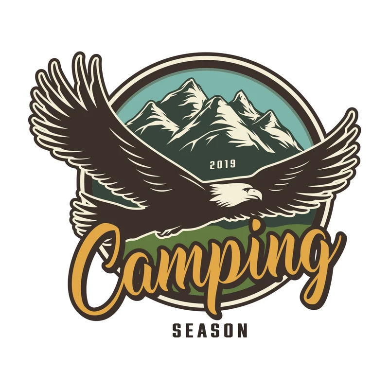 استیکر بدنه خودرو طرح آفرود مدل عقاب کد 01