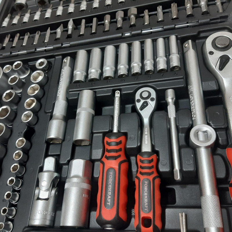 آچار بکس فورس کرافت مدل UY22595 مجموعه 108 عددی