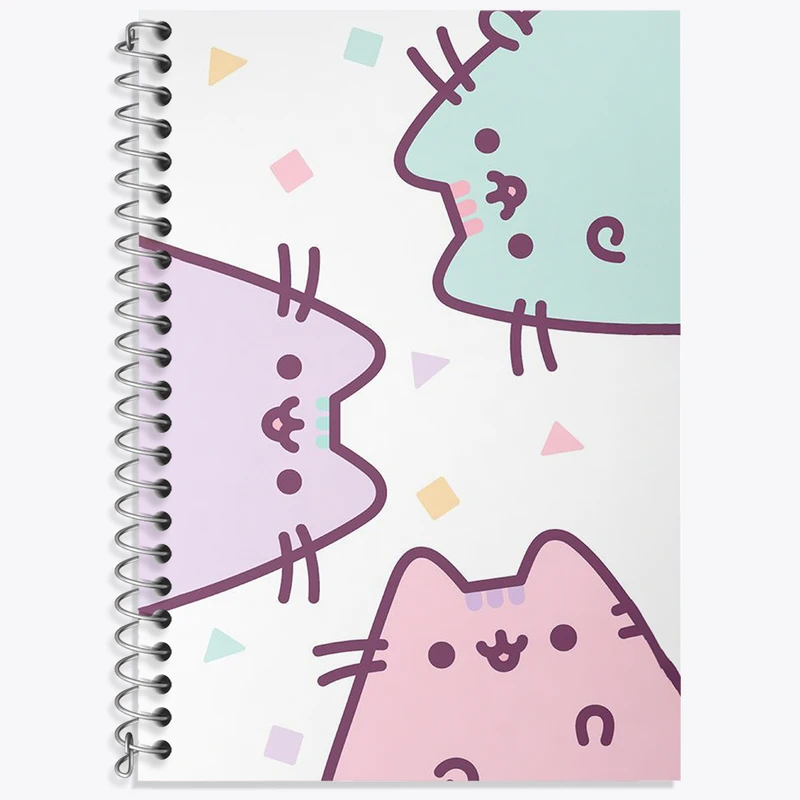 دفتر نت موسیقی 50 برگ خندالو طرح پوشین گربه بامزه کد N2044