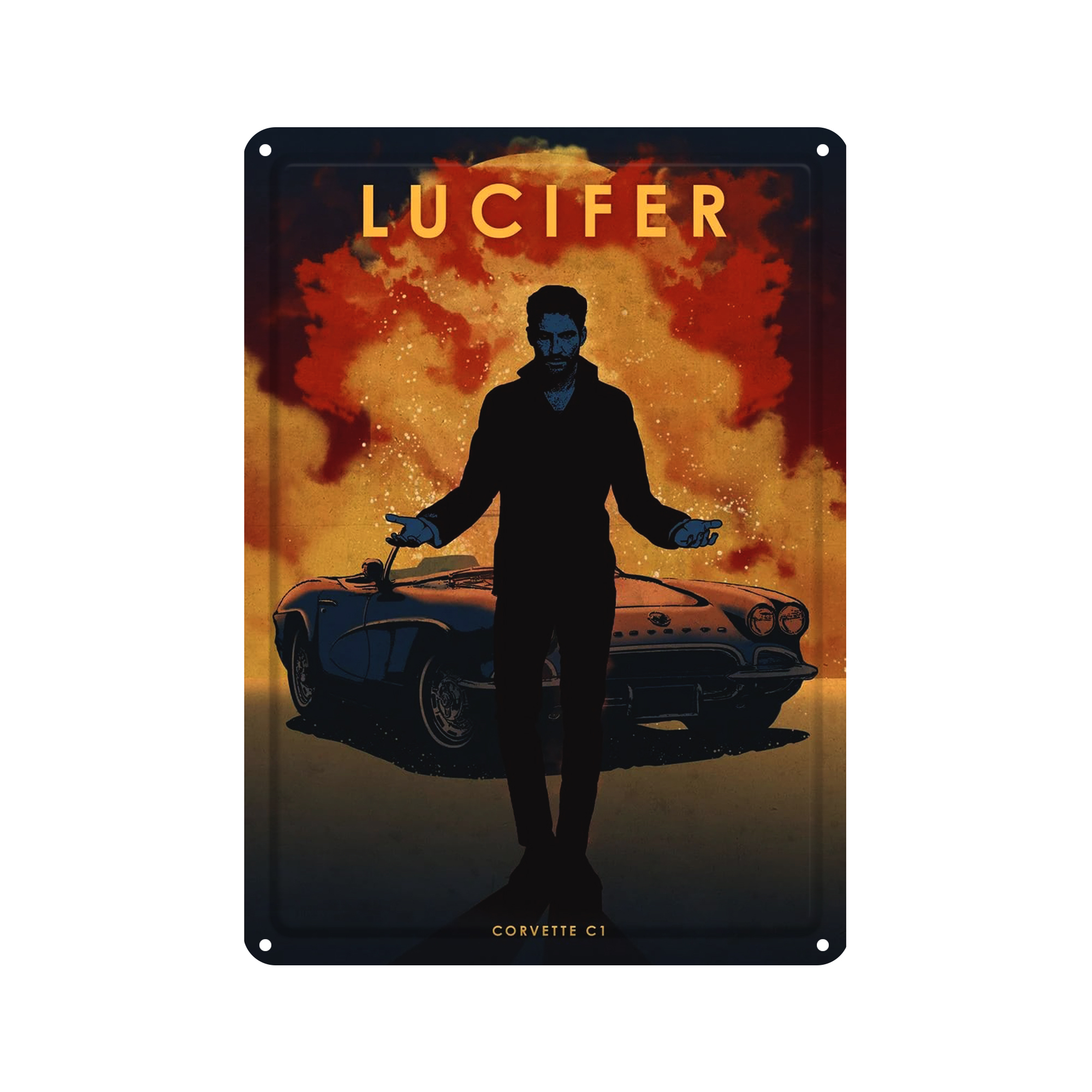 دیوارکوب مدل سریال لوسیفر کد s 1415 lucifer