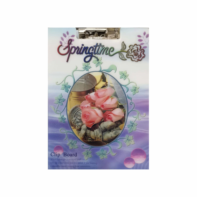 تخته شاسی پاپکو کد CB-F003 طرح گل و مجسمه سایز A4