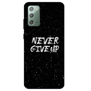 Megafone Never give up 1871 Cover For Samsung Galaxy Note 20 