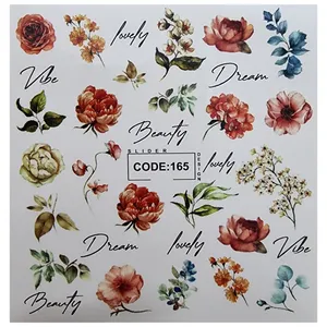 برچسب لنز ناخن مدل DE165