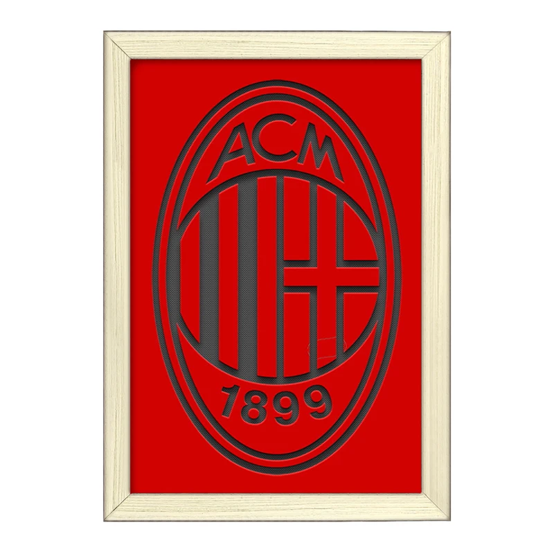 تابلو خندالو طرح باشگاه آث میلان کد 27240