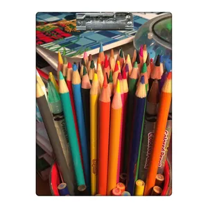 تخته شاسی طرح مداد رنگی و نقاشی کد 4603953 سایز A4