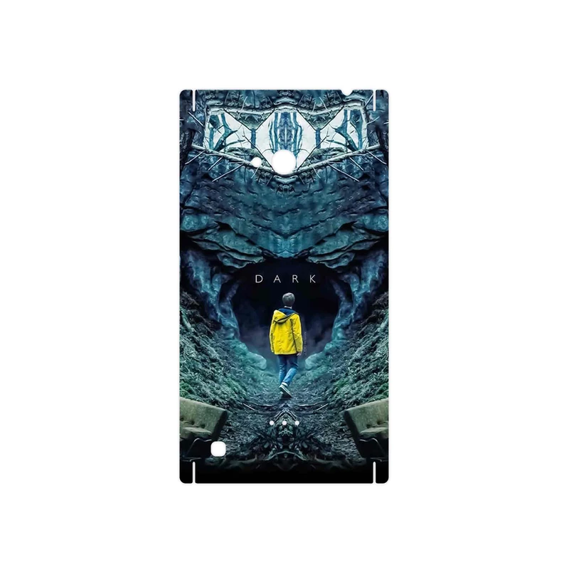 برچسب پوششی ماهوت مدل Dark مناسب برای گوشی موبایل نوکیا Lumia 720