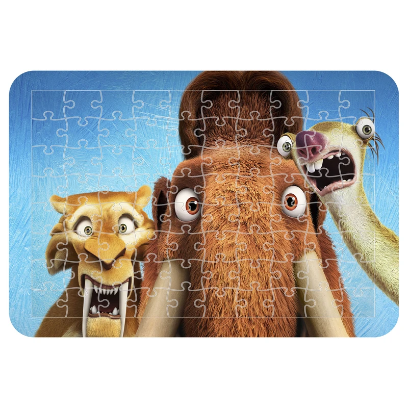 پازل 54 تکه مدل CHB1368 طرح انیمیشن عصر یخبندان