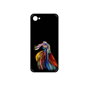 MAHOOT Rainbow Hair Digital Art Cover Sticker for HTC Desire 12
