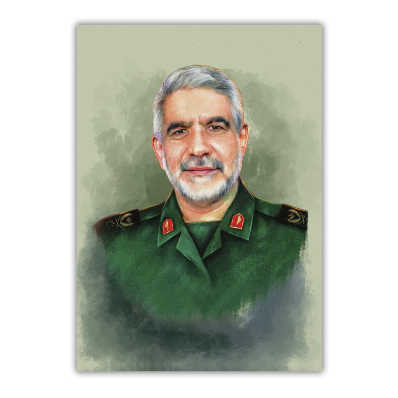 تابلو شاسی مدل شهید سردار عبدالله اسکندری کد 50