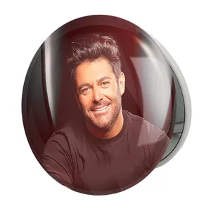 آینه جیبی خندالو طرح محمدرضا گلزار مدل تاشو کد 10451 