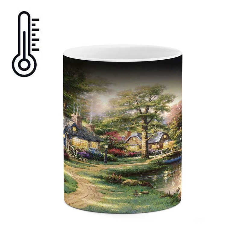 ماگ حرارتی کاکتی مدل نقاشی کد mgh13607