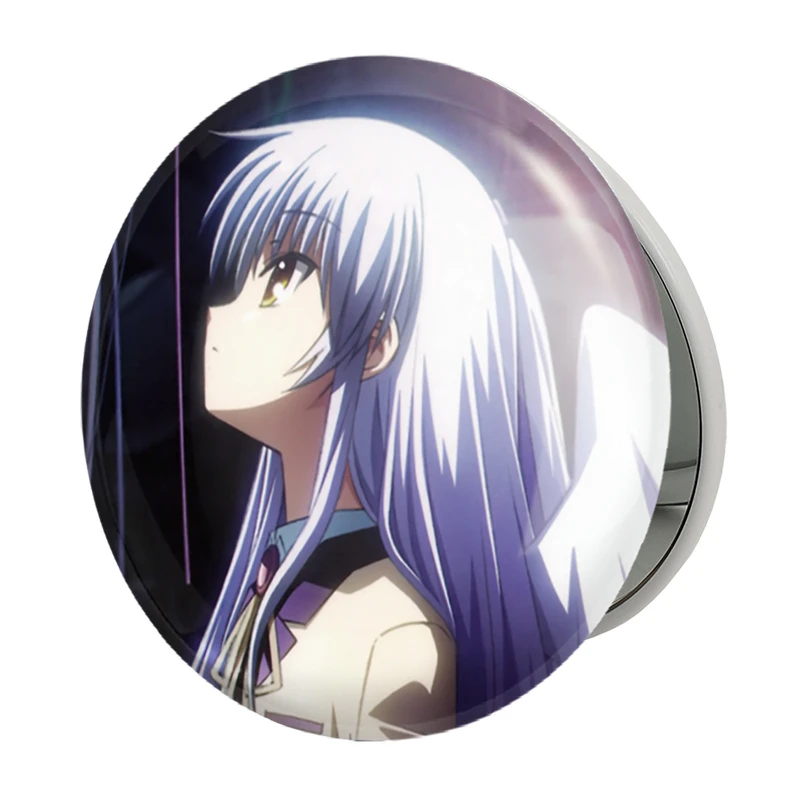 آینه جیبی خندالو طرح یوری و کاناده انیمه آنجل بیتس مدل تاشو کد 31918