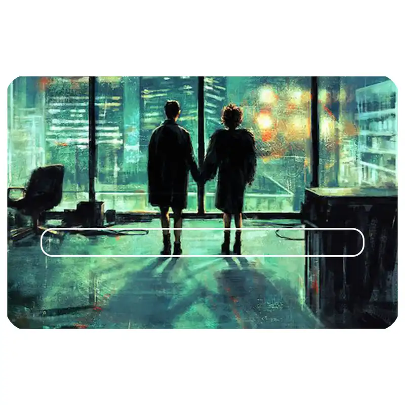 استیکر کارت مدل لئون و فایت کلاب کد 025 مجموعه 2 عددی