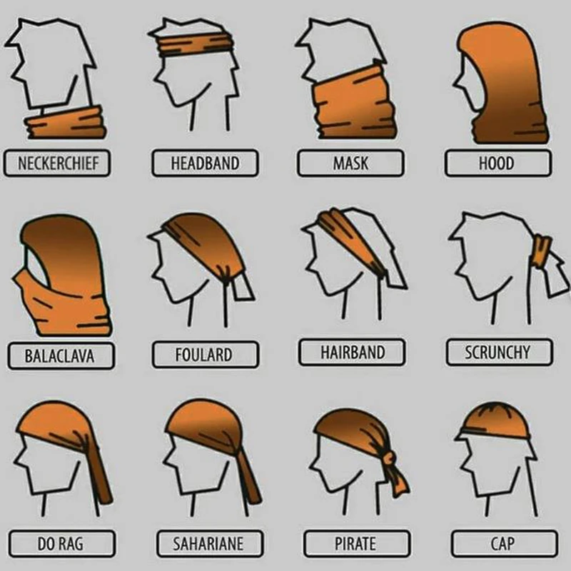 عکس شماره 5 : اسکارف ورزشی مدل بچگانه طرح پلنگی