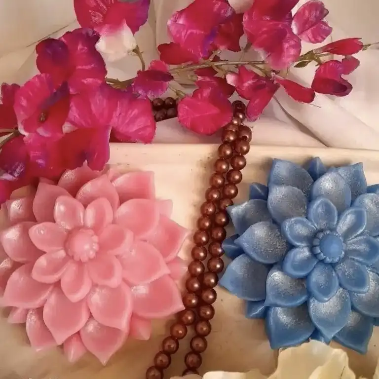 قالب شمع مدل گل کوکب