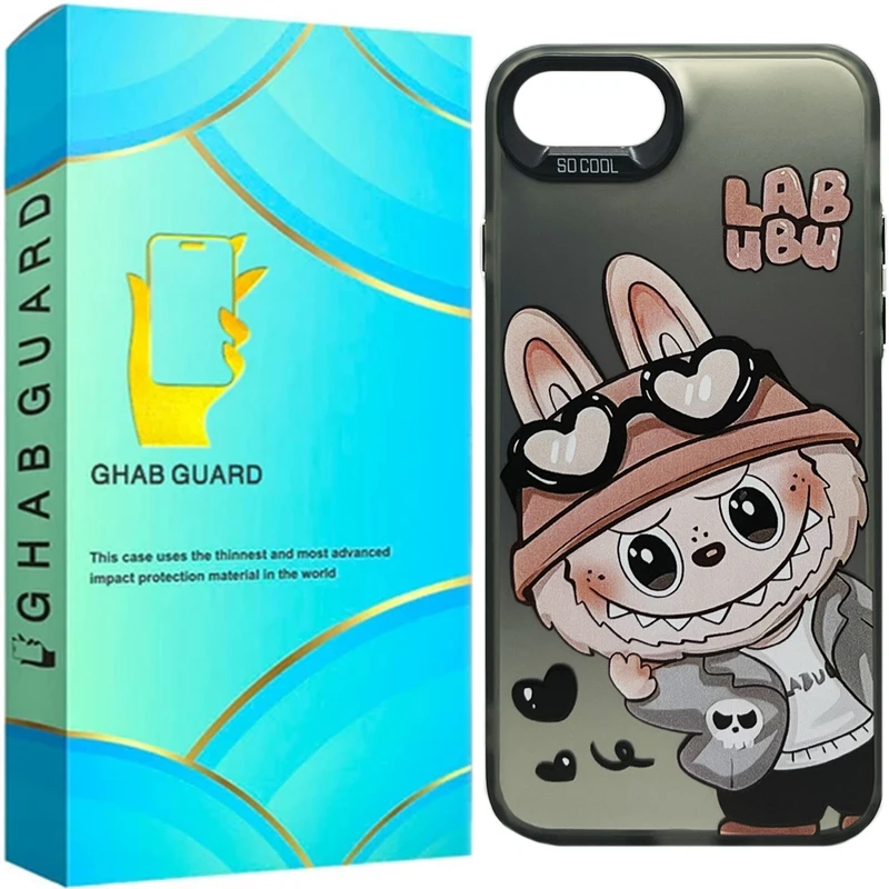 کاور قاب گارد مدل Socool 02 طرح لبوبو مناسب برای گوشی موبایل اپل Iphone 7 / Iphone 8 / Iphone SE 2020