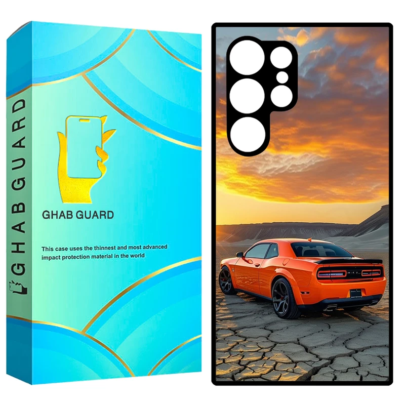 کاور قاب گارد طرح ماشین مدل GCHPS23U مناسب برای گوشی موبایل سامسونگ Galaxy S23 Ultra 5G