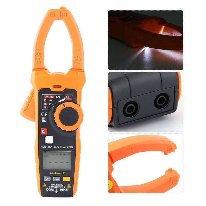کلمپ آمپر متر پیک متر مدل PM2128S