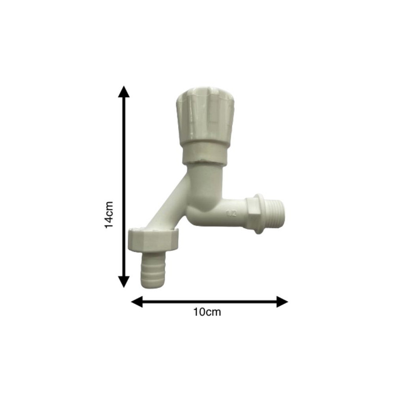 شیر حیاطی چشمه مدل 01 سایز 1/2