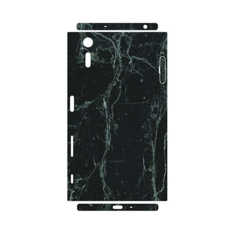 برچسب پوششی ماهوت مدل Graphite-Green-Marble-FullSkin مناسب برای گوشی موبایل سونی Xperia XZ
